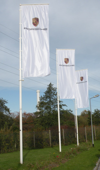 Mât à potence rotative en aluminium 6 m mâts porte drapeau à potence  rotative : Promociel
